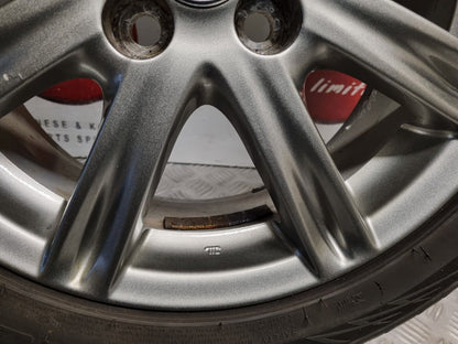 TOYOTA YARIS MK3 2012-2020 16" INCH GENUINE GREY ALLOY WHEEL 5MM ET51 195/50/16