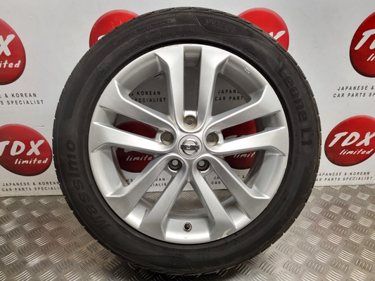 NISSAN JUKE F15 MK1 17" INCH 2010-2019 GENUINE ALLOY WHEEL 215/55/17 7J 1KA2A