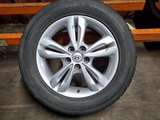 HYUNDAI IX35 17" INCH 2010-2015 ALLOY WHEEL + TYRE 225/60R17 6.5Jx18 52910-2S200