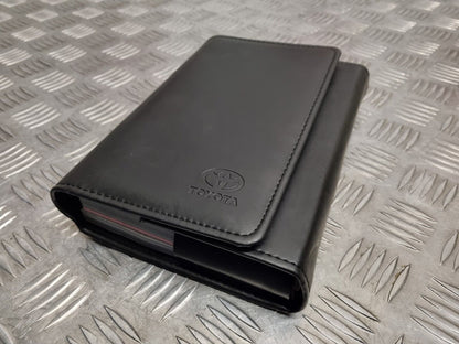 TOYOTA YARIS MK3 2012-2017 GENUINE OWNERS MANUAL HANDBOOK PACK WALLET BOOK