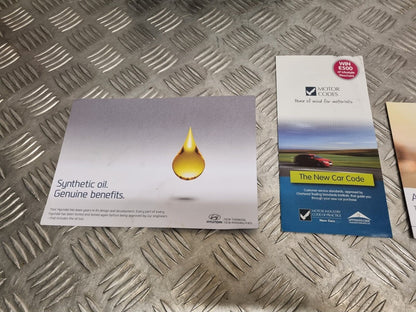 HYUNDAI I30 (GD) MK2 2012-2018 GENUINE OWNERS MANUAL HANDBOOK PACK WALLET BOOK