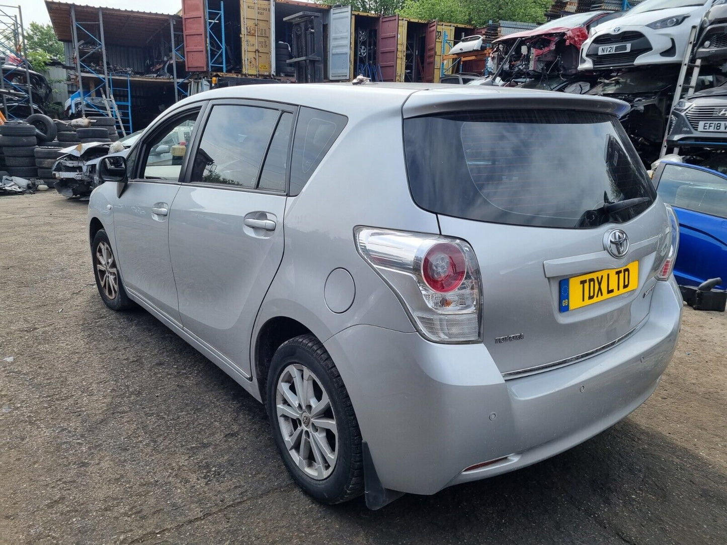 2011 TOYOTA VERSO TR MK2 1.8 PETROL 7 SPEED CVT AUTO VEHICLE FOR BREAKING