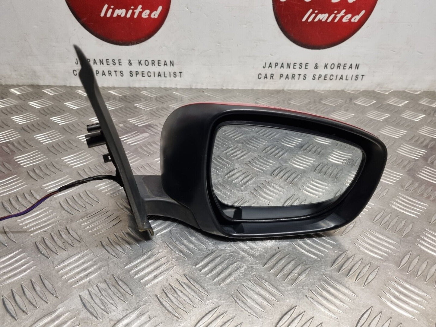 SUZUKI SWIFT 2017-2022 GENUINE DRIVERS SIDE ELECTRIC HEATED WING MIRROR ZNB RED